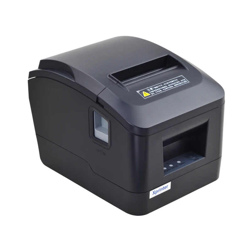 80mm Thermal Receipt Printer USB/LAN Port Kitchen POS Printer with Auto Cutter For Anroid iOS Phone