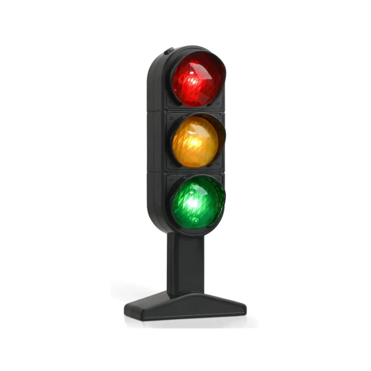 A88M Traffic Light Lamp with Base for Room Decoration,Stop Light Lamp with Color Changing and Blinking Modes