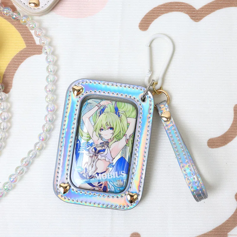 Long Pin Case Protective for Anime Ita Bag Accessories Girl Anime DIY Pins Display Decoration Multiple PVC Case Keychains