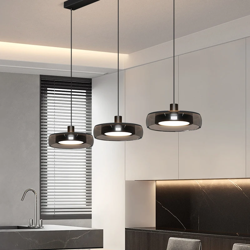 Modern restaurant pendant lights indoor ceiling lights LED pendant lights intelligent application lighting