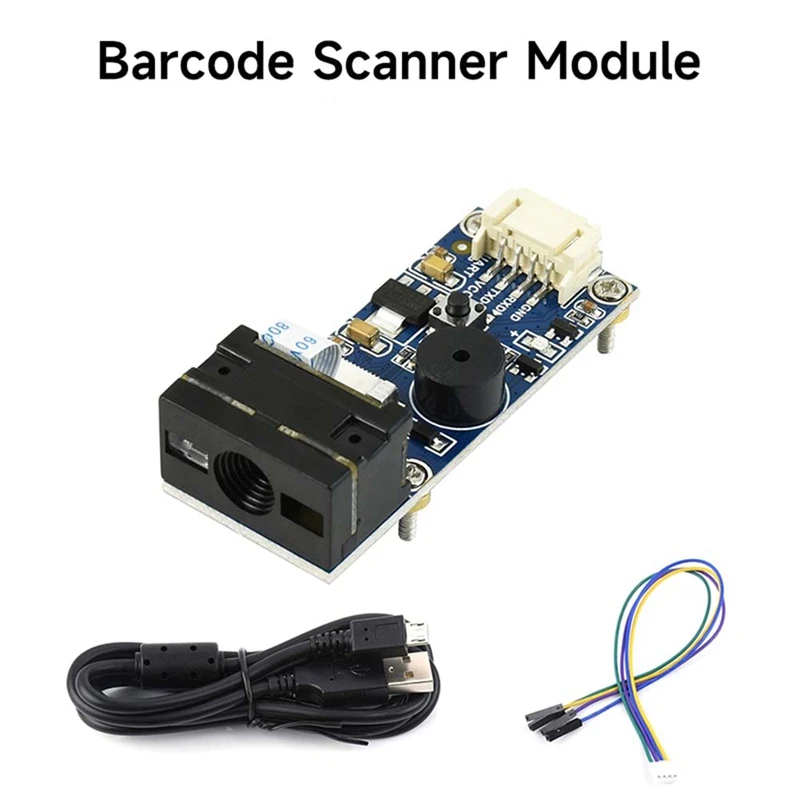 

Waveshare 2D Codes Scanner Module Two-Dimensional Scanning Module Barcode QR Code Reader