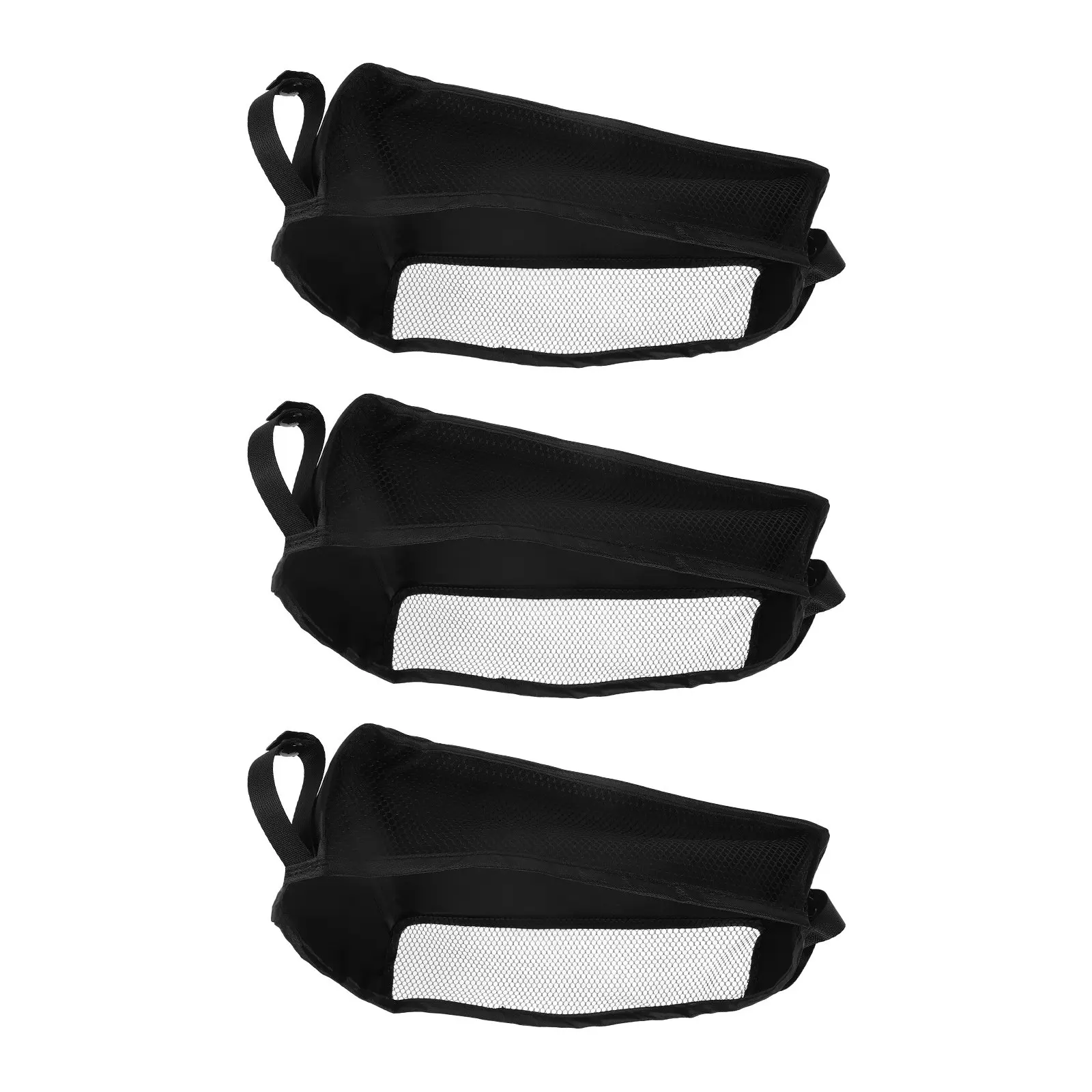 3Pcs Baby Stroller Under Basket Oxford Fabric Replacement Net Bag Heavy Duty Stroller Base Storage Organizer Universal Fit