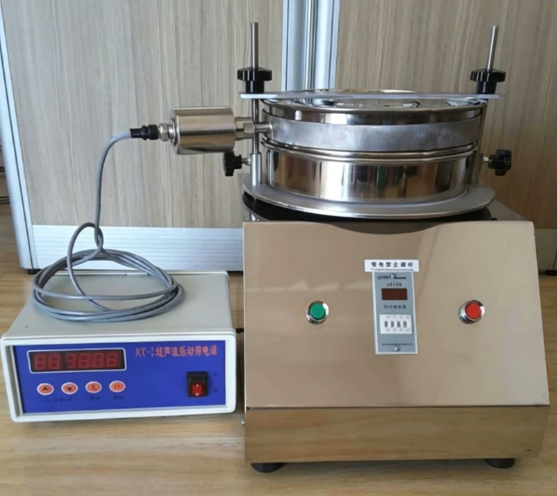 Ultrasonic Testing Screen Transducer Standard Vibrating Screen Machine Ultrasonic Laboratory Vibrating Screen