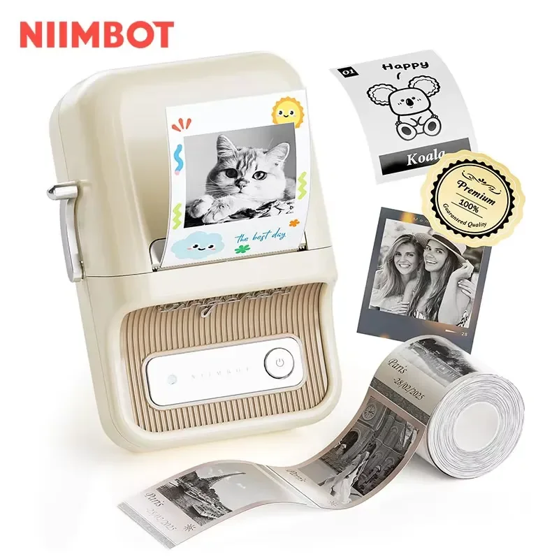 NIIMBOT 2 Inches Portrait Picture Photo Thermal Label Printer
