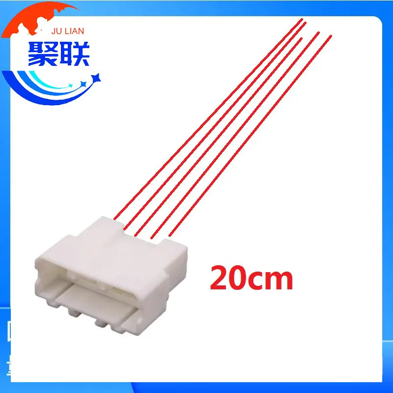 1Set 20Pin 6098-7360 6098-7364 6098-7357 Car Auto Low Current Cable Adapter Automobile Replacement Connector Plug  With Pin