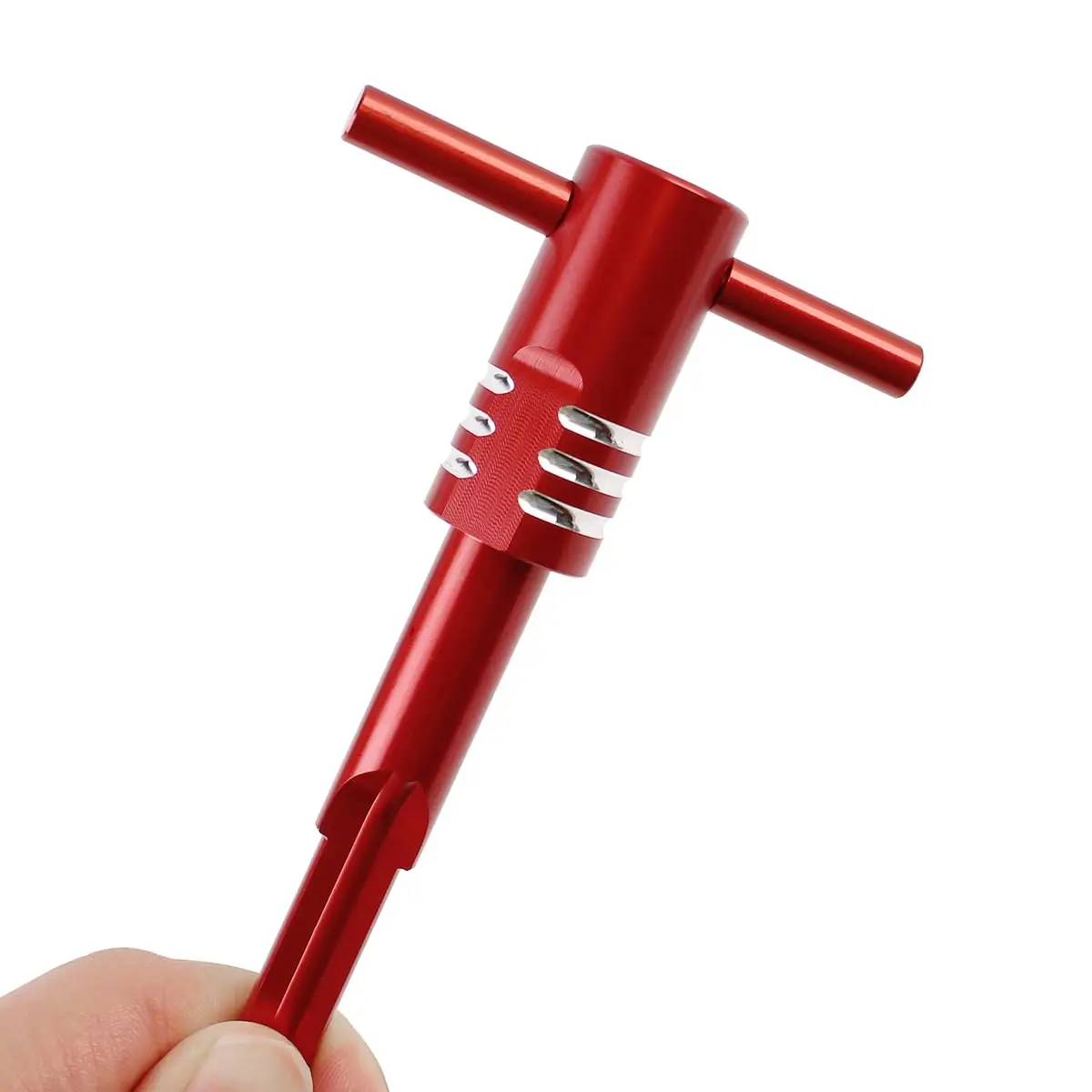 Motorcycle Red 944 Ignition Switch Housing Alignment Tool Aluminum Alloy For Harley Touring Models 2014‑2020