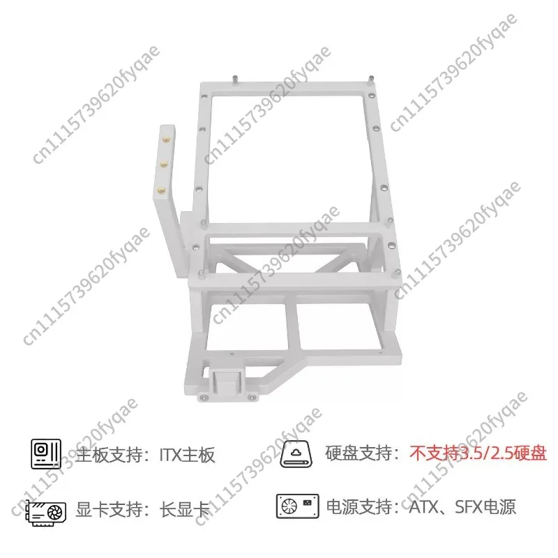Open Chassis ATX PC Case Test Bench 3D Printer Frame Rack Multi-Purpose DIY Hardware Testing Platform Overclocking Water Cooling