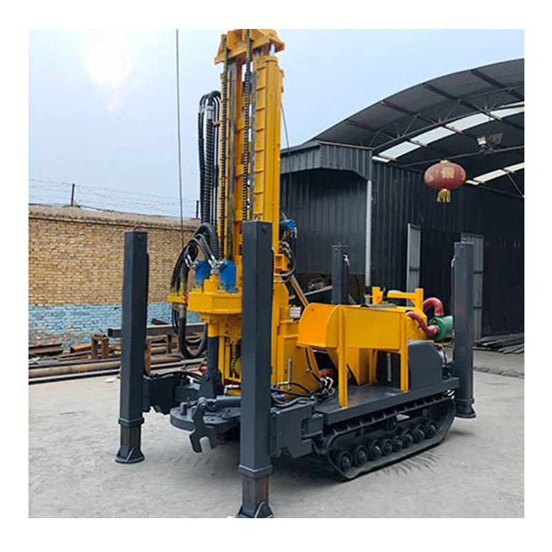 China Diversified Drill Rig Manufacturer Latest Designs Portable Hydraulic Power Tractor Water Well Drilling Rig Machine Price