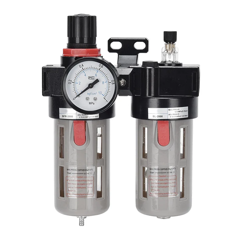 BFC2000 BFC3000 BFC4000 FRL Air Source Treatment Oil Water Separator Air Compressor Filter Regulator