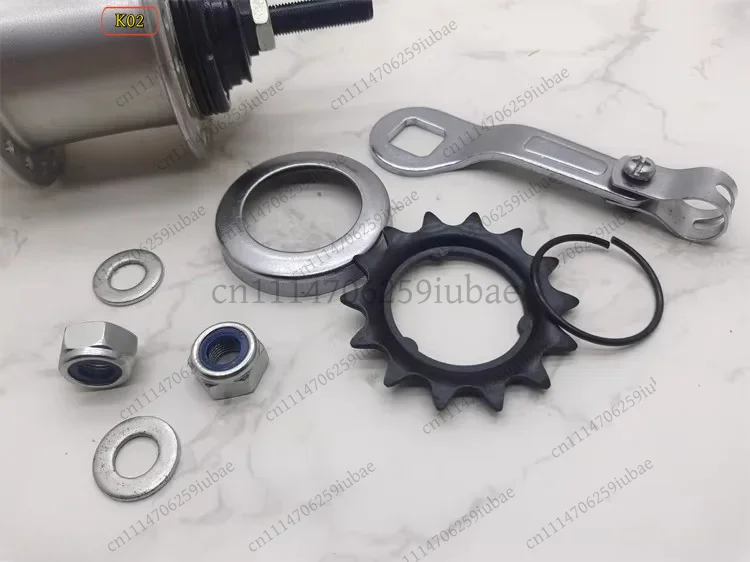 LJ_Bicycle 36-hole two-way hub MBI, Japanese-style leisure bike, automatic gears, 14-tooth / coaster brake V-brake rear hub