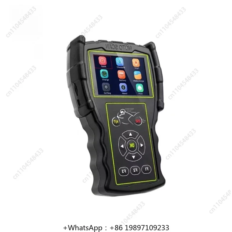 Fast Dispatch M100 Pro Full Version Motorcycle Diagnostic Tool Muti-language Battery Tester Scanner Code Reader Moto Scan