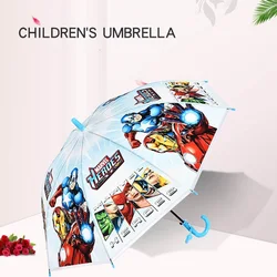 Marvel Poe Cartoon Animation Cute Creative friend Umbrella Flexible Wind Resistant 8-Bone Sunshade Easy Folding Opening Gift