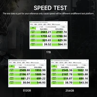 Netac NVMe SSD 1tb M2 SSD 512GB M2 NVME 256GB SSD Disk Hard Drive M.2 2280 PCIe Internal Solid State Drives for Laptop 2
