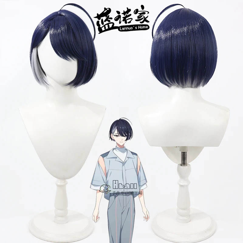 

Anime 18trip Muneyoshi Kibiya Cosplay Wig Halloween Carnival Party Props Synthetic Hair Heat Resistant Fiber + Wig Cap
