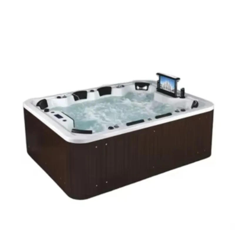 2026 New High Quality Luxury Outdoor Large Acrylic Whirlpool Bath Spa Pool Used Hot Tub Massage Jets Modern Design Customized