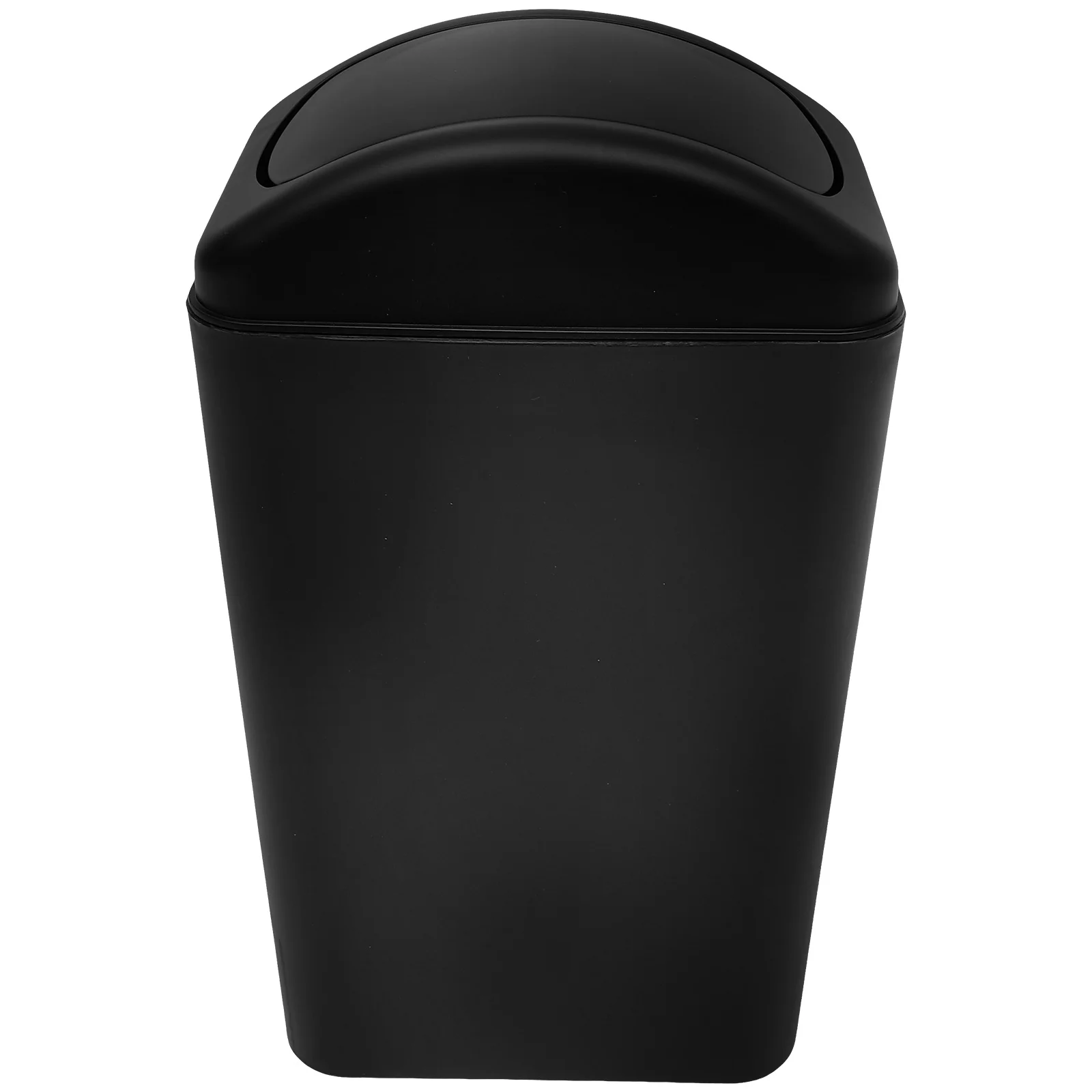 

Narrow Flip Trash Can 12L Gray Lid Kitchen Bathroom Waste Bin Household Garbage Bucket Plastic Trash Can Space Saving