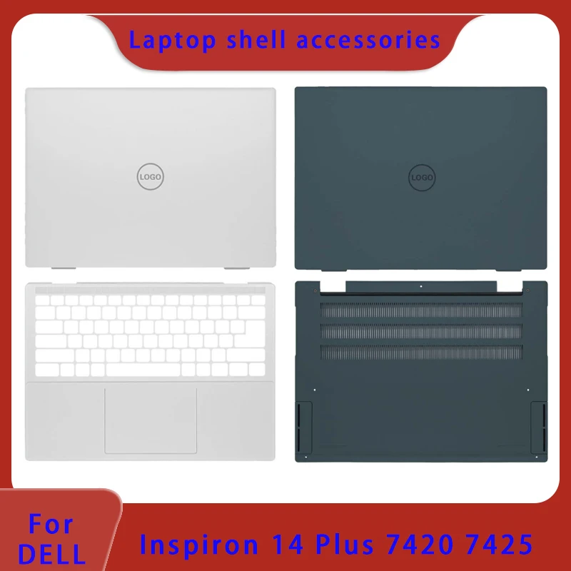 

Оригинальная задняя крышка ЖК-экрана ноутбука Inspiron 14 Plus 7420 7425 и рамка экрана, подставка для рук, нижняя часть корпуса ABCD, крышка