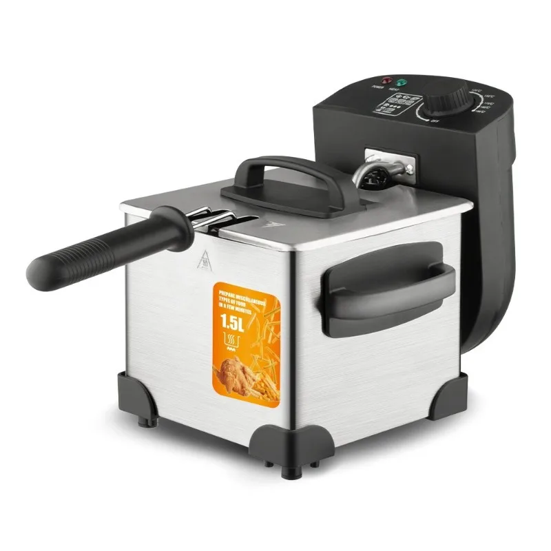 

Fryer Household Small Electric Electric Commercial Fritters French Fry Machine Stall Constant Temperature