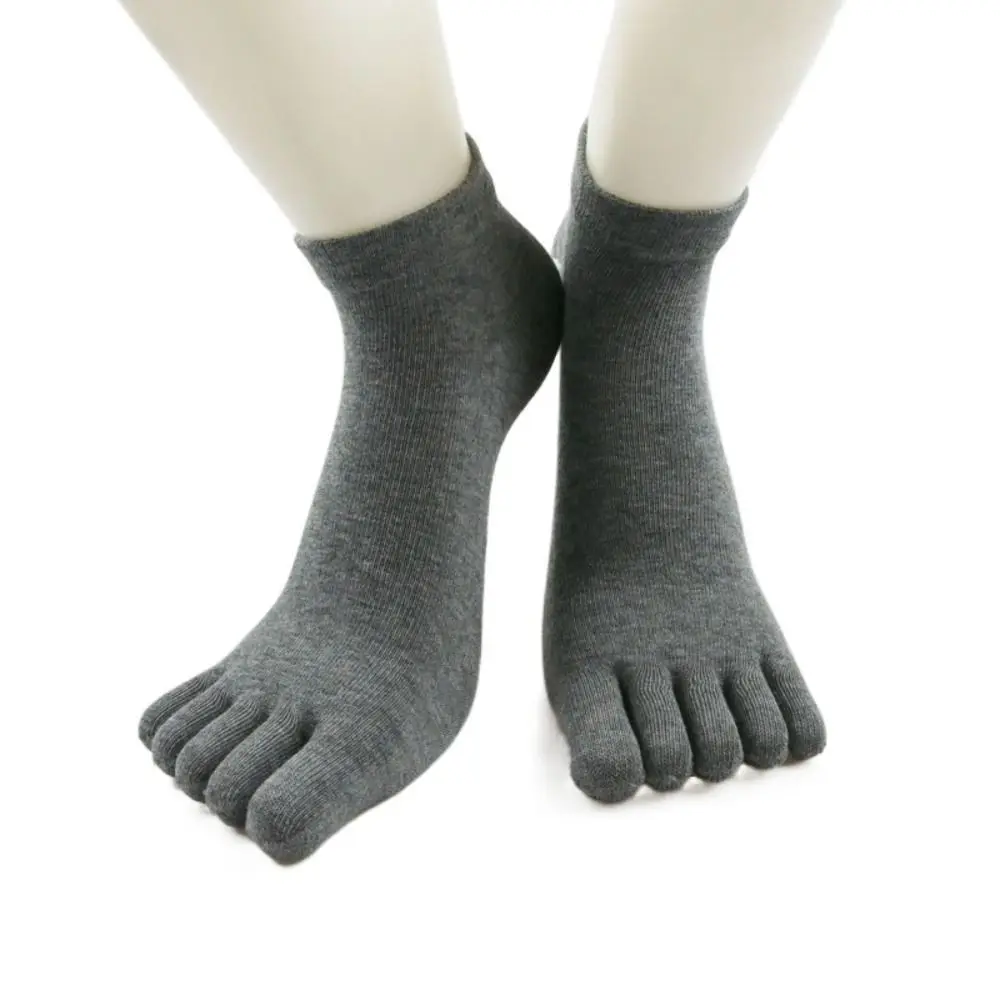 

Защитите щиколотку Деловые мужские короткие носки Впитывающие пот хлопковые носки до щиколотки Носки Мужские носки с раздельным носком Носки с пятью пальцами