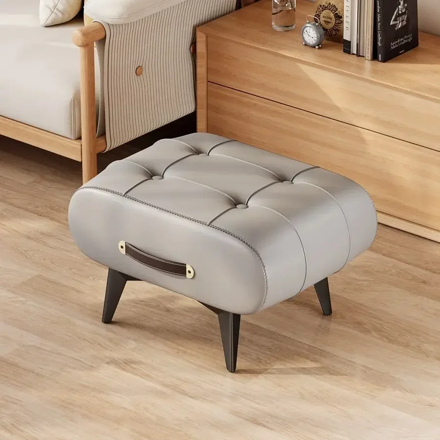 

Home Door Light Luxury Stool Portable Bench Bedroom Sofa Pedal Coffee Table Living Room Simple Home Shoe Change Low Stool