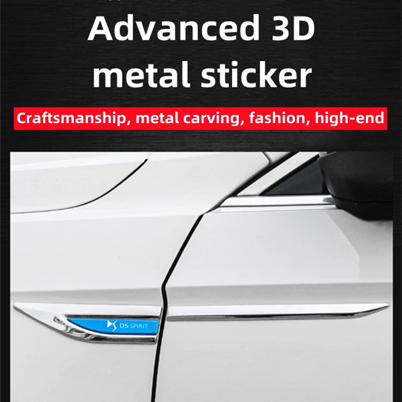 

2pcs car accessory Side Doors Blade car stickers car accessories interiors For DS SPIRIT DS3 DS4 DS4S DS5 5LS DS6 DS7 WILD RUBIS