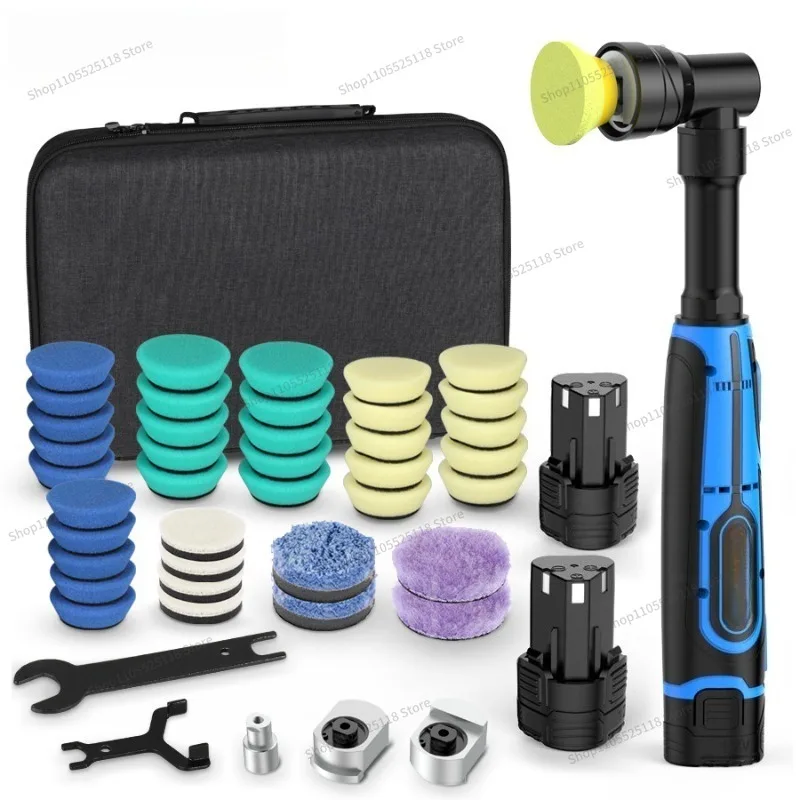 For Car Polishing, Waxing and Sealing Glaze Machine, Electric Grinding Machine Portable Handheld 1 Inch 2 Inches