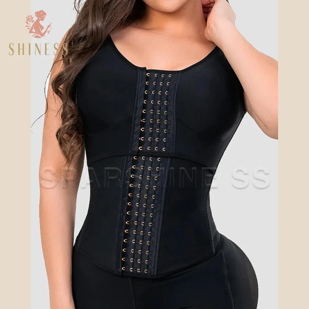 

Женский корректирующий жилет без рукавов с регулируемой компрессией, утягивающий корсет для ежедневного использования, моделирующий фигуру и уменьшающий объем живота