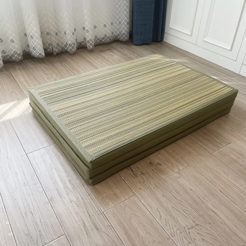 Folding Soft Tatami Mattress Floor Mat Japanese Traditional Tatami Carpet Rectangle Large Size Carpet Judo Tatami Mat Foldable