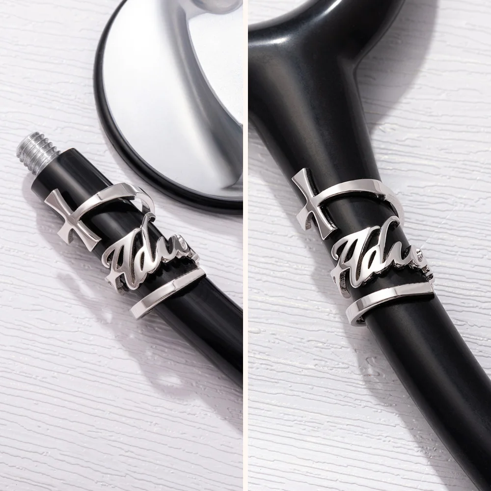 Custom Medical Cross Stethoscope Name Tag Stainless Steel Stethoscope Charm Stethoscope Label Nurses Week Gifts Graduation 2025 - view 3