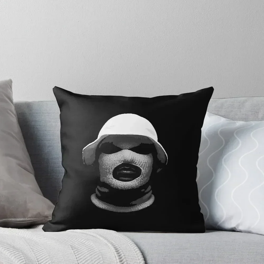 

Schoolboy Q - Oxymoron Mask Throw Pillow New year Sofa Decorative Covers covers for pillows pillow