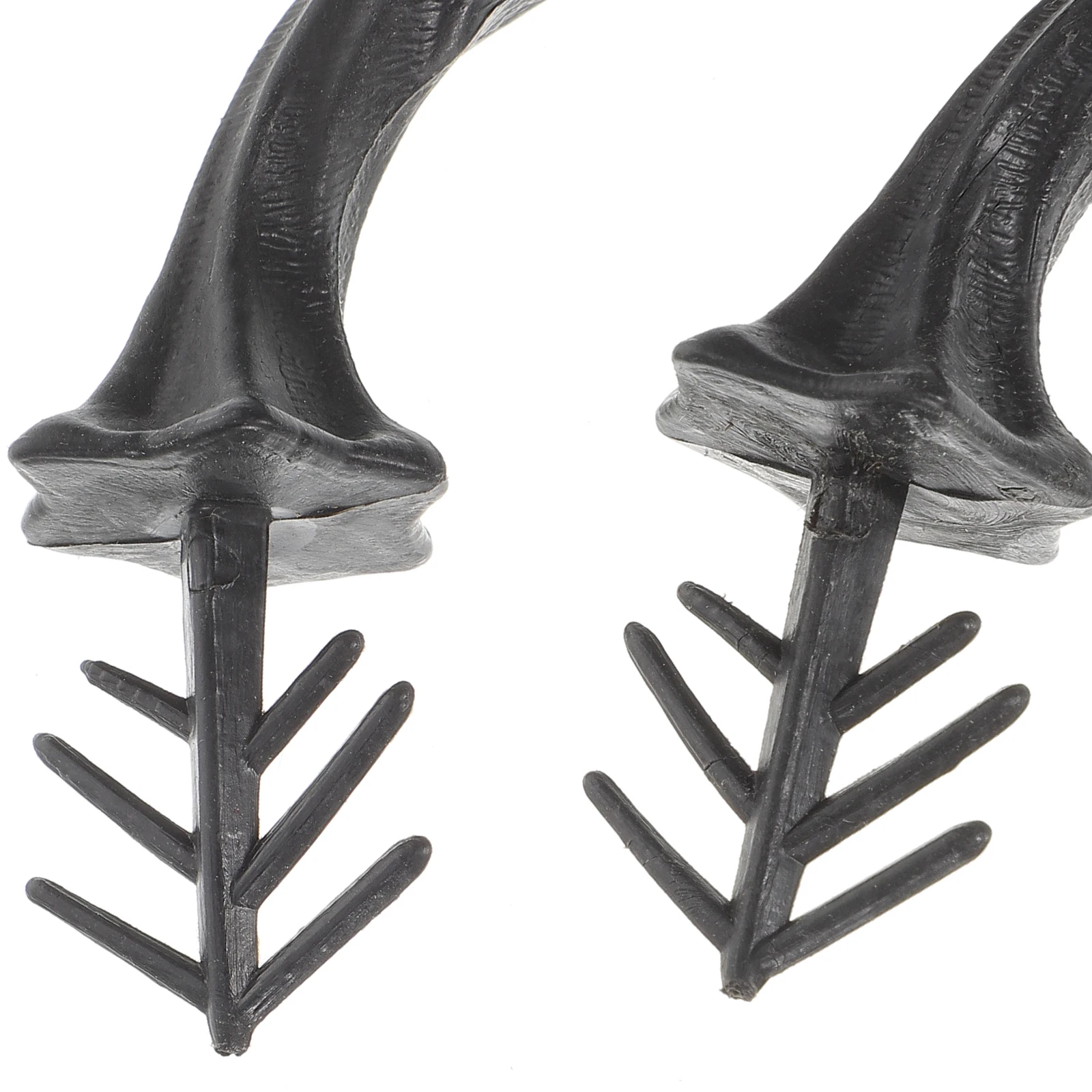 

24 Pcs Decorate Pumpkin Accessories Fall Decorations for Home Stems Pumpkins Faux Black Plastic Sticks