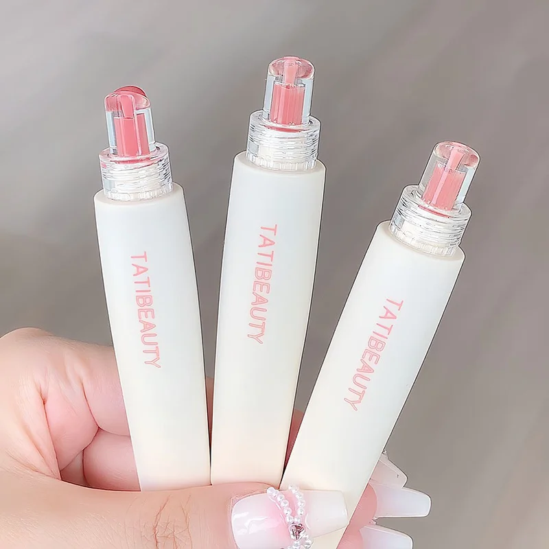 Sweet Mint Jelly Lip Glaze Non-stick Lip Tint Lasting Cosmetic Liquid Lip Moisturizing Crystal Lipstick Korean Glass Gloss