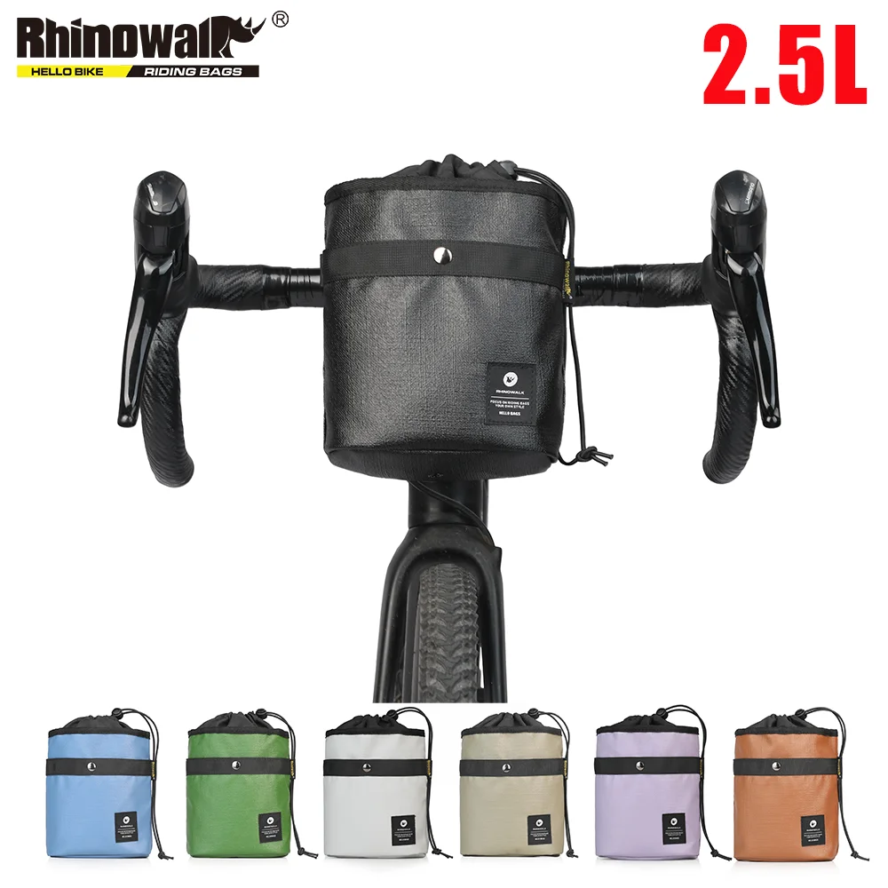 Rhinowalk-bolsa Universal para manillar de bicicleta, Morandi para viaje