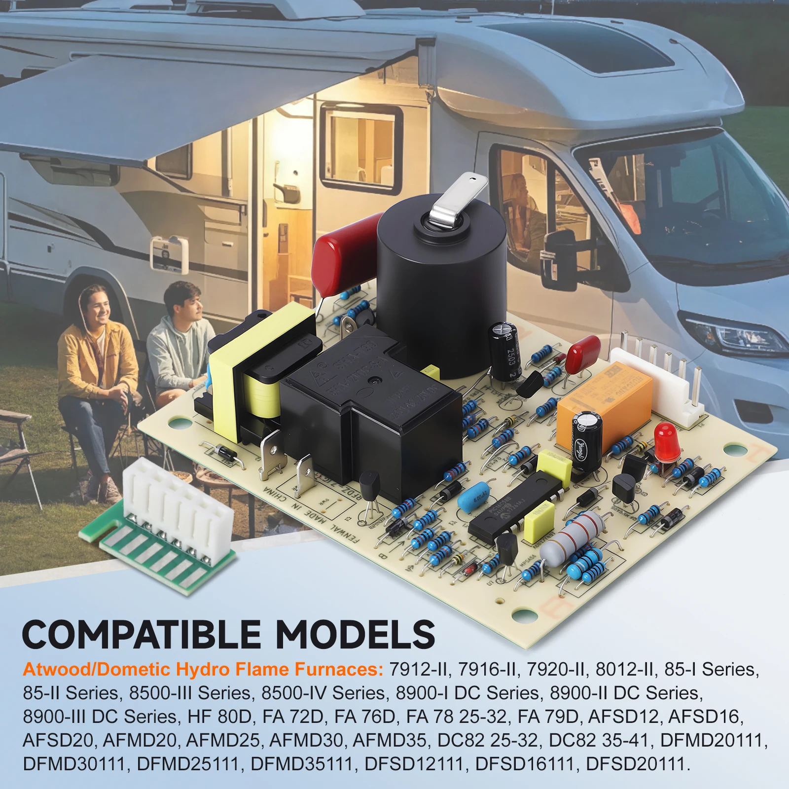 RV فرن الغاز لوحة تحكم دائرة الإشعال لنماذج أفران اللهب المائية المحلية Atwood FA 72D 76D 79D OE 31501 33488 33727
