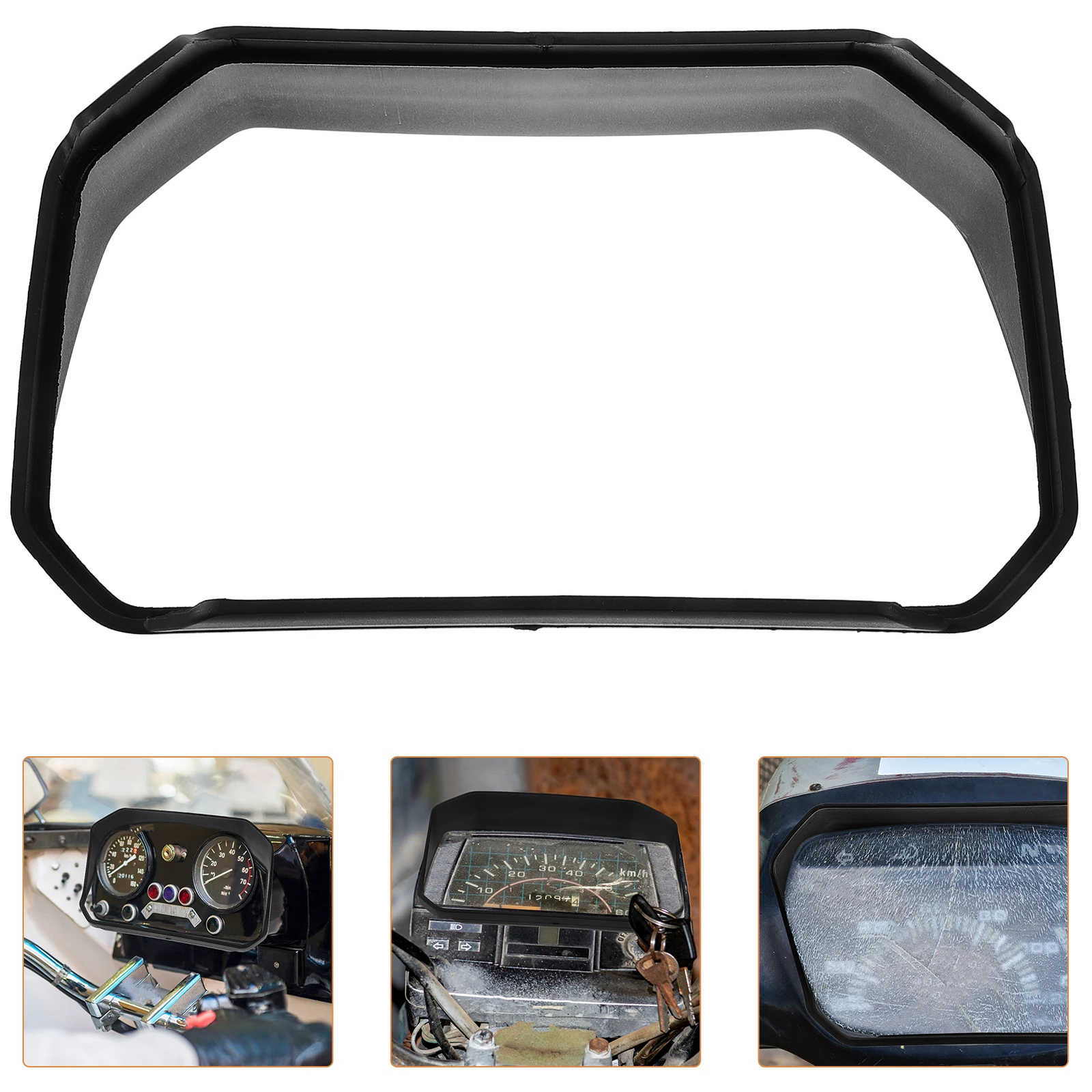 

Motorcycle Instrument Sun Visor 850 Uv Scratch Resistant Durable Easy Install Gauge Visor Guard Cover For Speedometer Panel