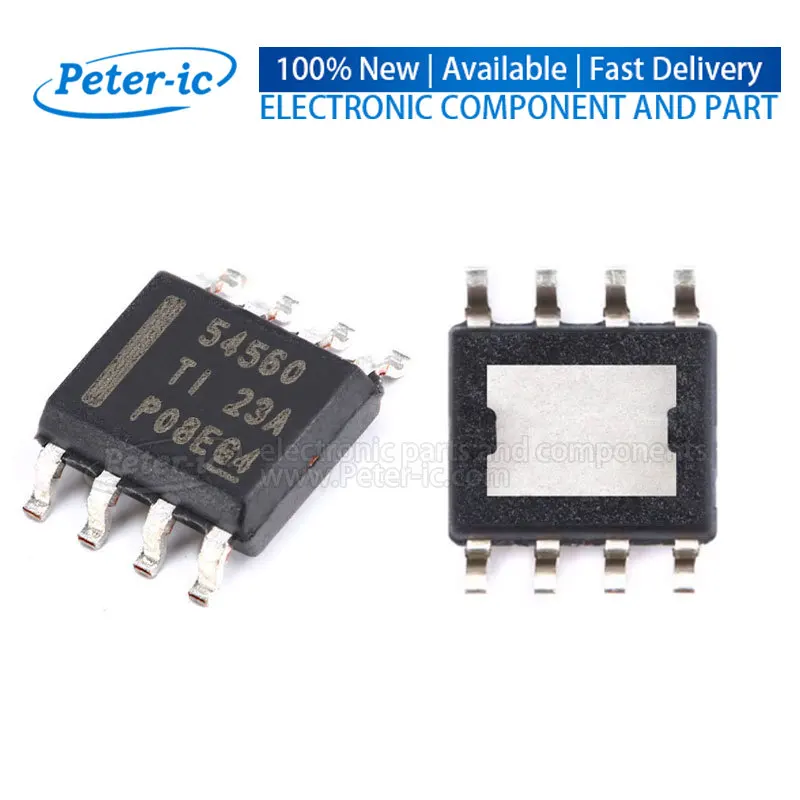 TPS54560DDAR 54560 SOIC-8-EP Step-down Type Adjustable 800mV~58.8V 5A 4.5V~60V DC-DC Converters Available Peter-ic(1pcs)