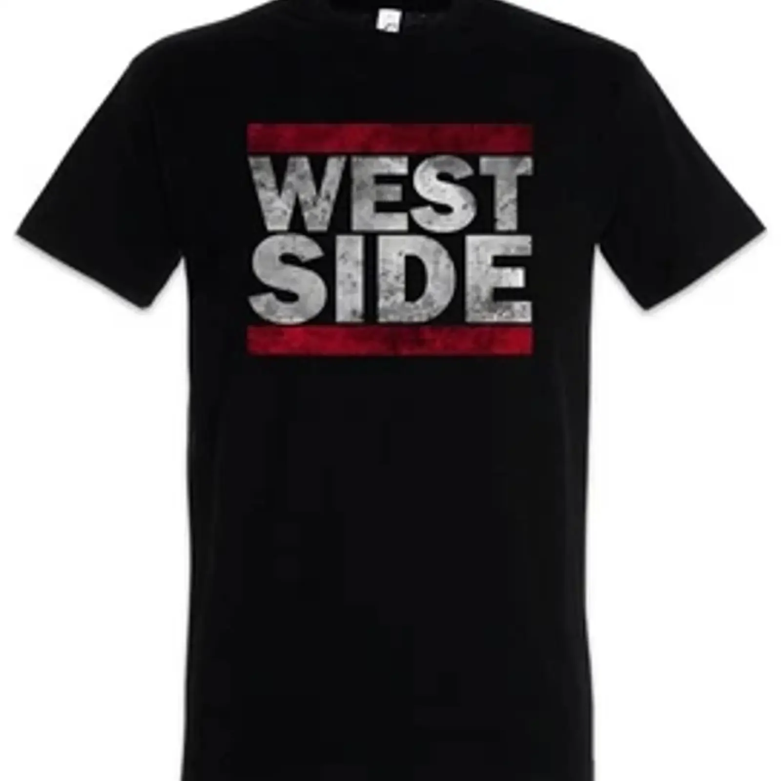 West Side Herren T Shirt Run Fun Westside Coast Westküste Gangster Ghetto vintage Washed streetwear graphic designer clothes