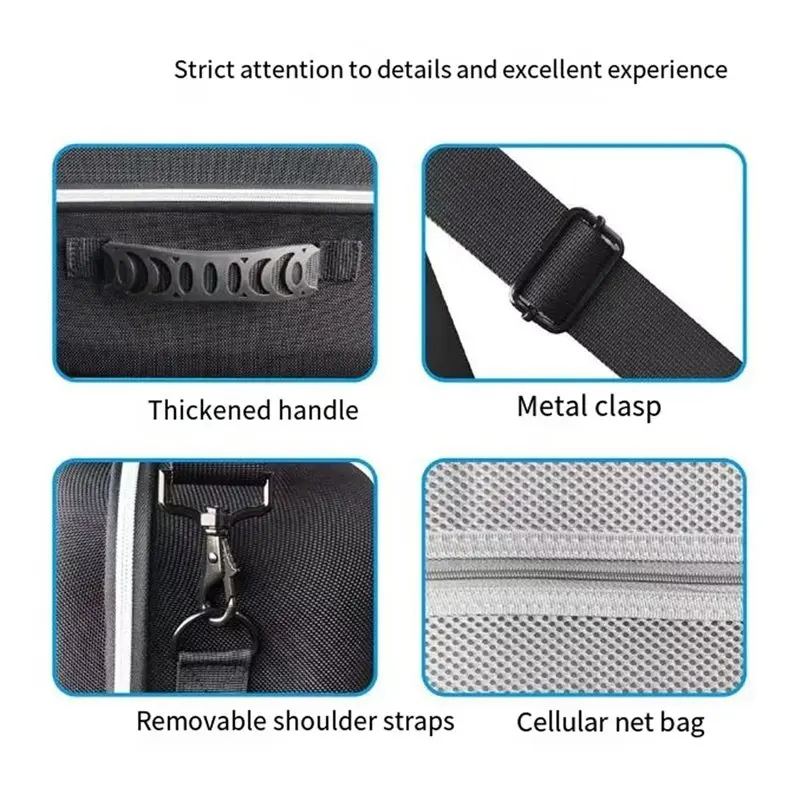 Etui-de-protection-antichoc-et-resistant-a-l'eau-y43a-pour-sony-playstation-psvr2-sac-de-transport-rigide-pour-voyages-en-eva-gris