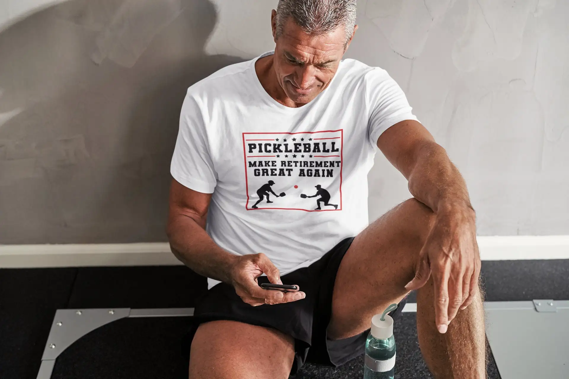 Make Retirement Great Again Pickleball T Shirt Retiree Player