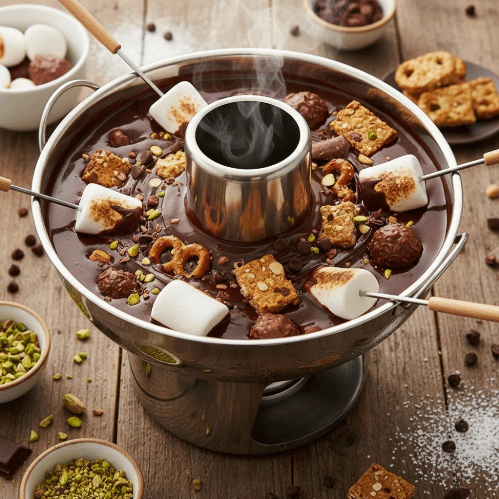 Traditional Stainless Steel Small Hotpot Double Ear Thickened Dessert Hotpot Well-ventilated No Electric Charcoal Hot Pot