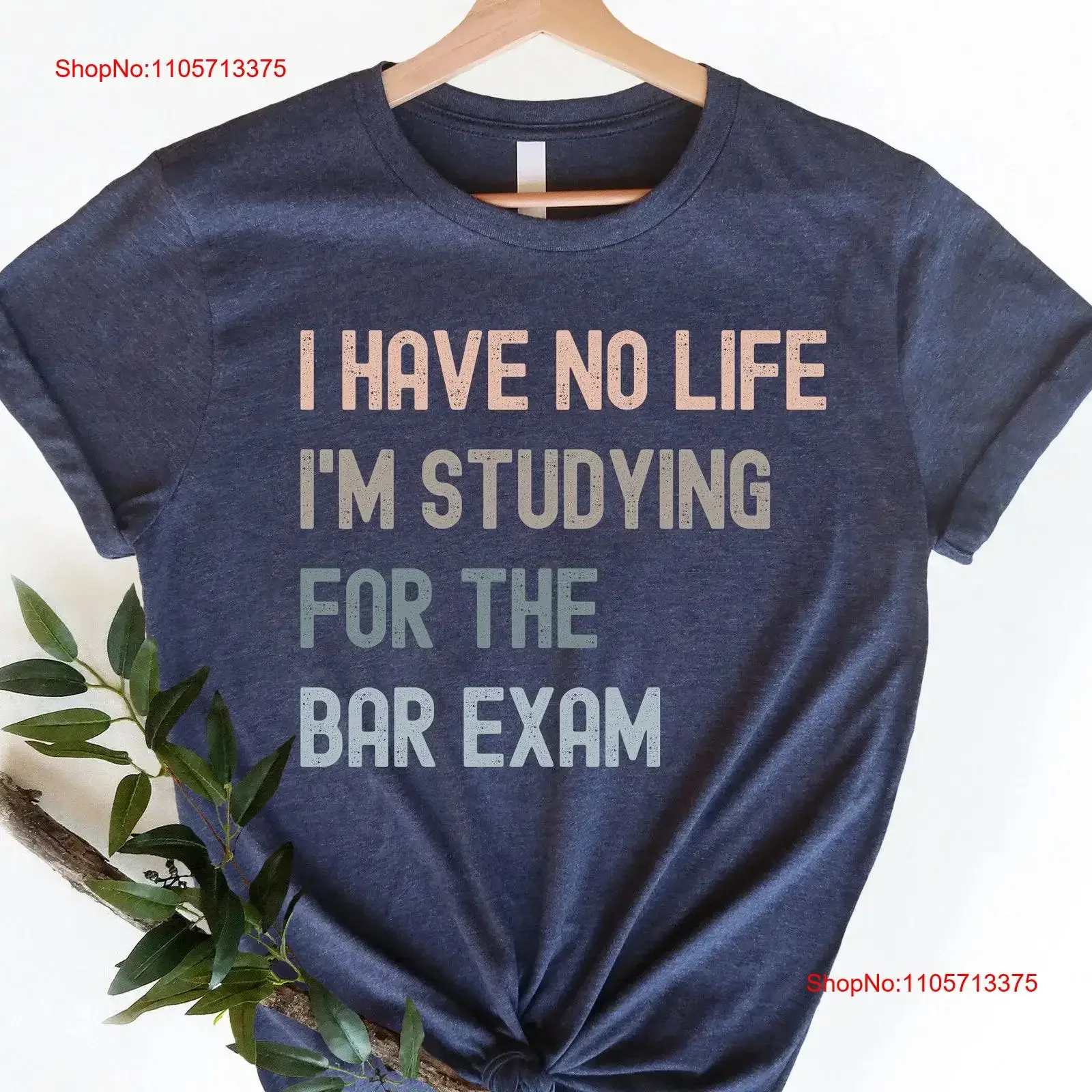 T-shirt de préparation aux examens de droit pour étudiants en droit, pour les études de 3e cycle, pour futureur avocat, style vintage délavé, vêtements de créateur respirants