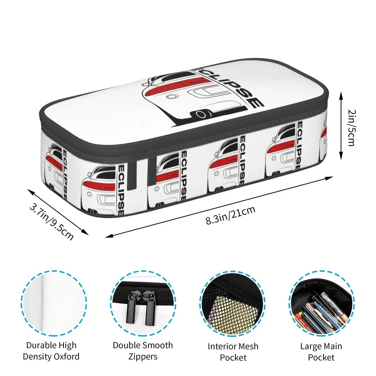 الكسوف 2G DSM مقلمة حمراء لصبي فتاة الهدايا صندوق القلم حقيبة أقلام رصاص لوازم مكتبية حقيبة حامل القلم