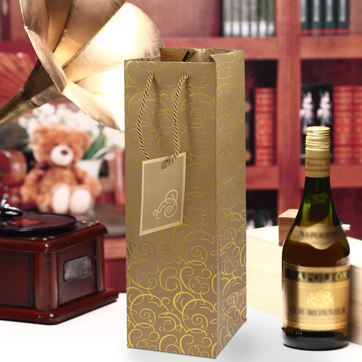 

carry bag Gift Bags hand bag Single Bottle Tote Bottle Bags