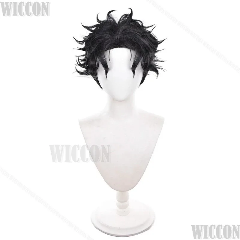 

Okarun аниме Dandadan Cos парик черные вьющиеся волосы серебряные очки Оккультный кун косплей реквизит Хэллоуин вечерние игры для взрослых мужчин Comic-Con