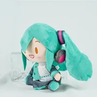 2026 NEW 20cm Japanese Anime Plush Stuffed Toy Hatsune Miku Plush Doll Soft Pillow Future Doll Cute Christmas Gift For Children 5