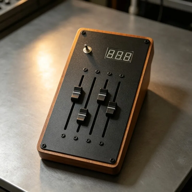 EM-4 4-Track 12-Channel MIDI Controller 100mm Fader 0.2dB Accuracy CC Expression DAW Mixer Control Surface