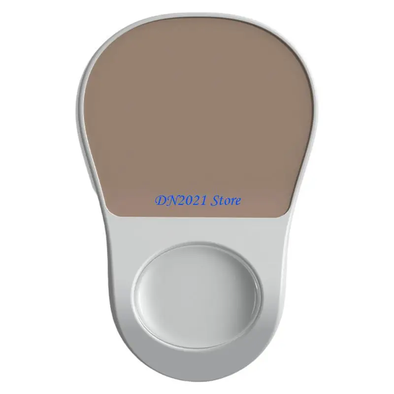 

Коврик для мыши F3KE для компьютерного стола с эргономичной опорой для запястья и прочным противоскользящим основанием для