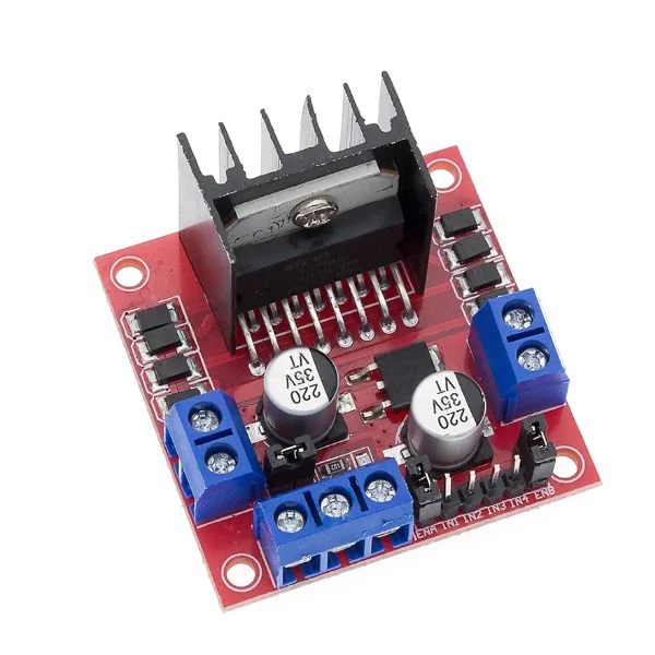 L298N 25W Motor Driver Board Module DC Stepper Motor Motor Smart Car Robot Accessories