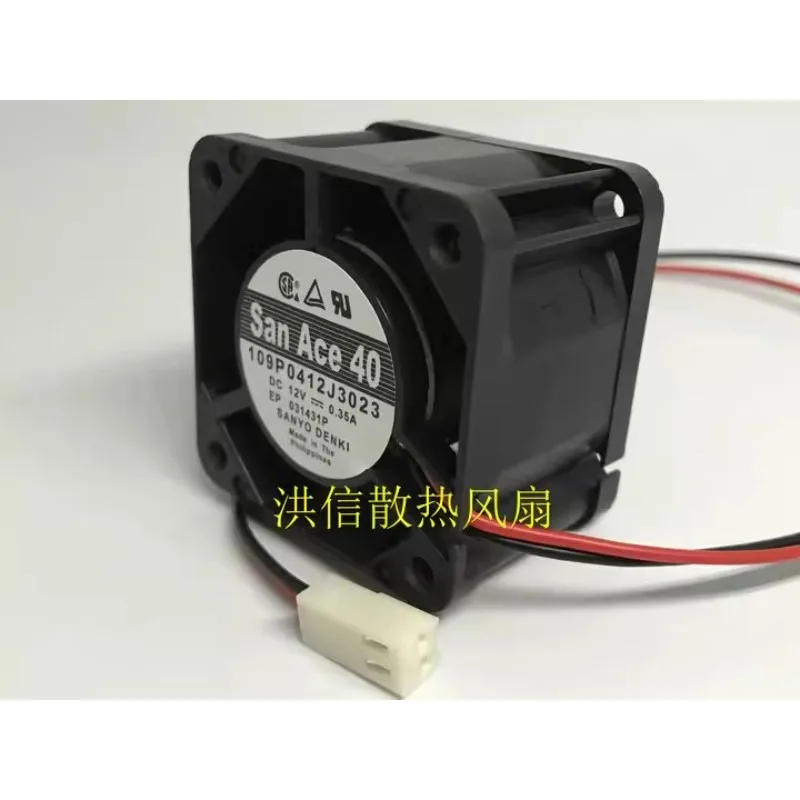 New Cooler Fan for Sanyo 4028 109P0412J3023 DC12V 0.35A 40*40*28MM