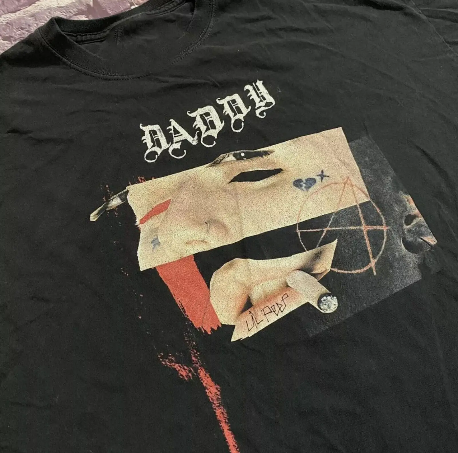 Рубашка с коротким рукавом для мальчиков Lil Peep And Sus, черная, размеры от S до 5XL